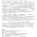 Great Depression And New Deal Video Worksheet 2 Also The Great Depression Worksheet