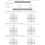 Greatest Integer Function Worksheet With Answers For Evaluating Functions Worksheet Algebra 2 Answers