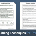Grounding Techniques Worksheet  Therapist Aid Regarding Seeking Safety Worksheets Pdf