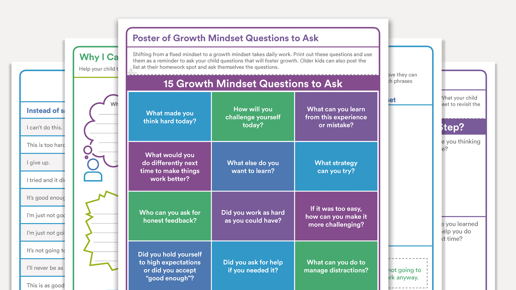 Growth Mindset Activities Within Growth Mindset Worksheet