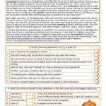 Halloween  History Of The Jack O' Lantern Worksheet  Free Esl Throughout History Of Halloween Worksheet Answers