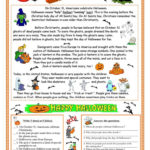Halloween  Reading Worksheet  Free Esl Printable Worksheets Made Or Halloween Worksheets Pdf