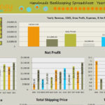 Handmade Bookkeeping Spreadsheet 2.0 : Number One Selling ... With Regard To Free Etsy Bookkeeping Spreadsheet