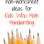 Handwriting Activities For Kids  No Worksheets In Handwriting Worksheets For Kids