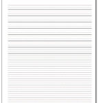 Handwriting Paper Intended For Blank Handwriting Worksheets