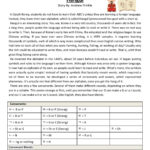 Hangulsixthgradereadingcomprehensionworksheet Pages 1  5 Or 6Th Grade Reading Comprehension Worksheets