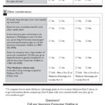 Health Plan Comparison Form  Washington Pages 1  4  Text Version Throughout Medicare Drug Plan Comparison Worksheet