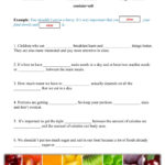 Healthy Diet Vocabulary  Interactive Worksheet Throughout Healthy Eating Worksheets