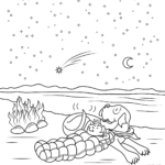 Henry And Mudge Under Ther Yellow Moon Coloring Page  Free With Regard To Henry And Mudge Under The Yellow Moon Worksheets