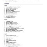 Holidays The Imperfect Tense With Regard To The Imperfect Tense In Spanish Worksheet