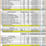 Home Construction Spreadsheet For 10 Construction Cost Spreadsheet ... Intended For Costing Spreadsheet Template