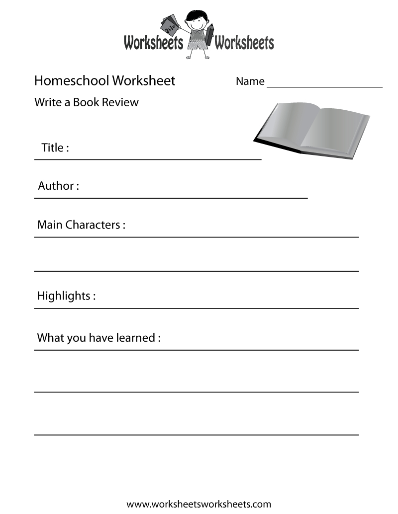 Homeschool English Worksheet  Free Printable Educational Worksheet Or Free Homeschool Printable Worksheets