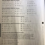 Honors Algebra 2 With Regard To Algebra 2 Review Worksheet