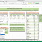 Household Budget Template And Tutorial (Excel)   Youtube And Budget Spreadsheet Template Excel