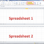 How Do I View Two Excel Spreadsheets At A Time? | Libroediting ... Regarding How To Do A Spreadsheet On Windows 10