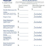 How Much Does It Cost To Live At Crane's Mill  Crane's Mill Blog Throughout Assisted Living Cost Comparison Worksheet