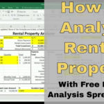 How To Analyze Rental Property   Free Rental Analysis Spreadsheet ... Also Property Evaluation Spreadsheet