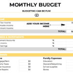 How To Budget Your Money In 4 Simple Steps  Gathering Dreams Regarding Retirement Budget Worksheet