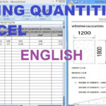 How To Calculate The Footing Quantities In Excel In English   Youtube Pertaining To Quantity Surveyor Excel Spreadsheets