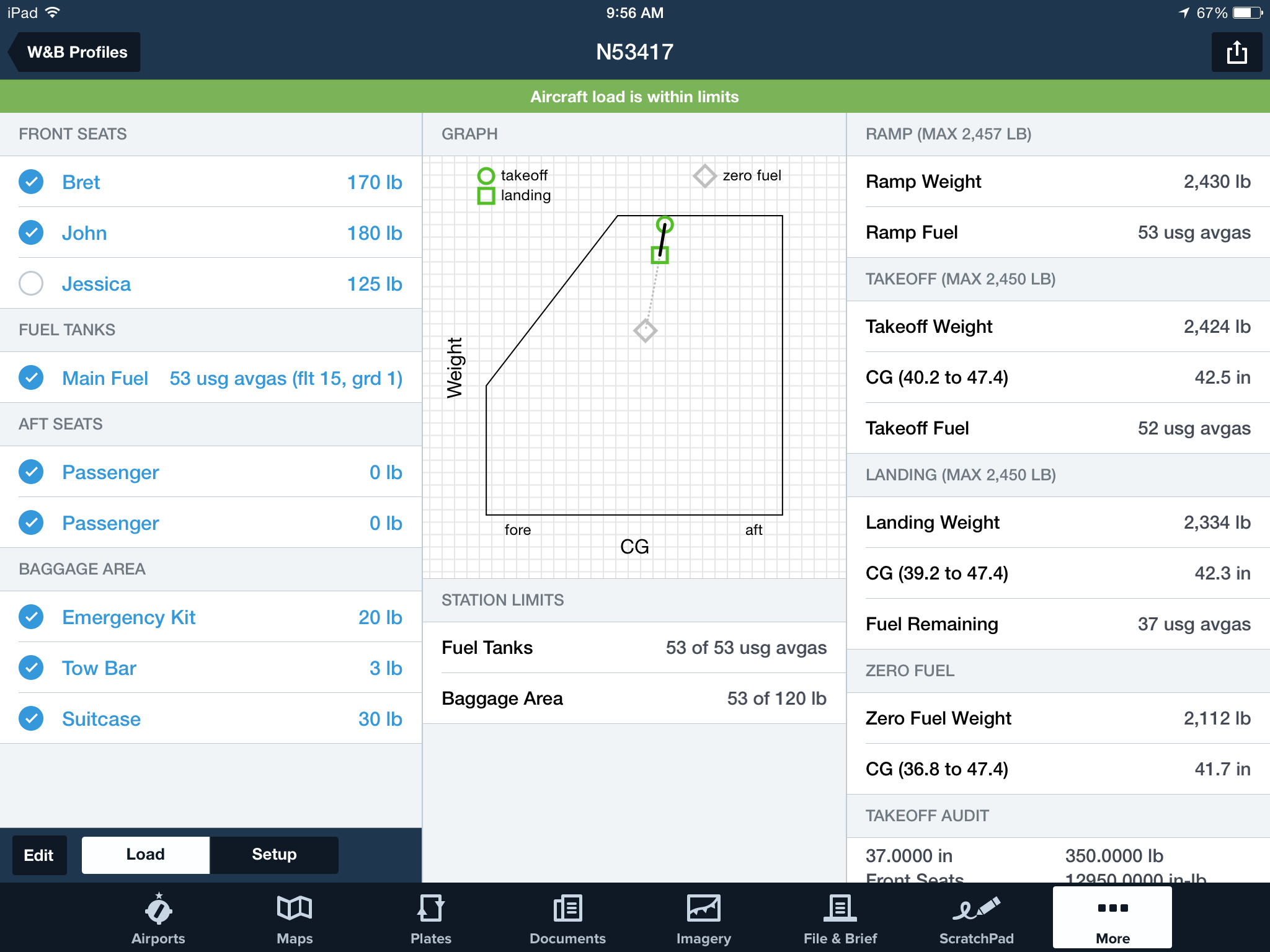 How To Calculate Weight And Balance In Foreflight   Ipad Pilot News Also Cessna 206 Weight And Balance Spreadsheet