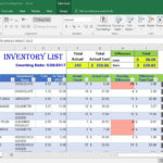 How To Count Inventory Using Only Excel & Barcode Scanner   Youtube For Stocktake Excel Spreadsheet