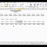 How To Create A Cash Flow Forecast Using Microsoft Excel   Basic ... Or Excel Cash Flow Template
