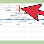 How To Create A Simple Checkbook Register With Microsoft Excel For Check Register Worksheet
