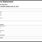 How To Create An Income Statement In Xero For Quarterly Income Statement Template