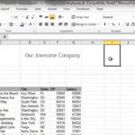 How To Design And Format An Excel Spreadsheet   Youtube In How Do You Do An Excel Spreadsheet