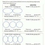 How To Do Division Worksheets Also Equal Groups Worksheets