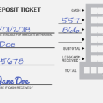 How To Fill Out A Deposit Slip – Us Bank Direct Deposit Form – The And Deposit Slip Worksheet