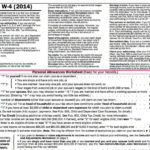 How To Fill Out A W4  Business Insider Also Federal Tax Worksheet