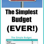 How To Make A Simple Budget Along With Simple Budget Worksheet