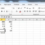 How To Make Excel 2010 Formulas Calculate Automatically   Youtube For Excel Spreadsheet Formulas
