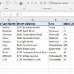 How To Print Labels From Excel With How To Set Up An Excel Spreadsheet