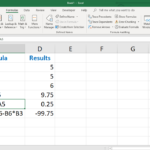 How To Subtract Two Or More Numbers In Excel Along With Excel Spreadsheet Formulas