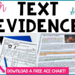 How To Teach Text Evidence A Stepbystep Guide  Lesson Plan  The For Citing Textual Evidence Worksheet 6Th Grade