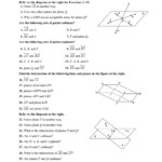 How To Wiki 89 How To Name A Plane With 3 Points Together With 1 1 Points Lines And Planes Worksheet Answers