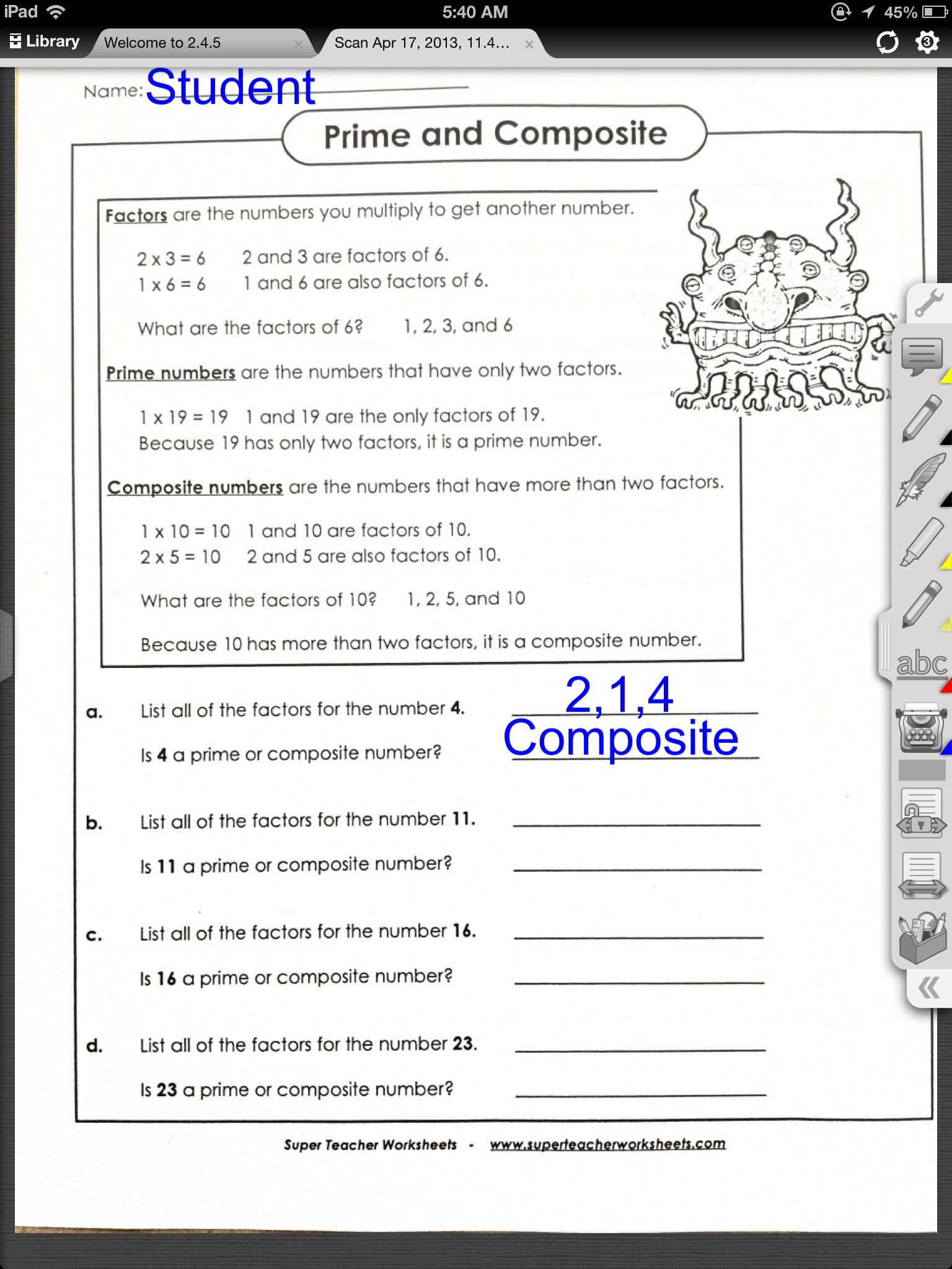 Iannotate App On Sale For Teacher Appreciation Week  Ot's With Apps Or Dysgraphia Worksheets Pdf