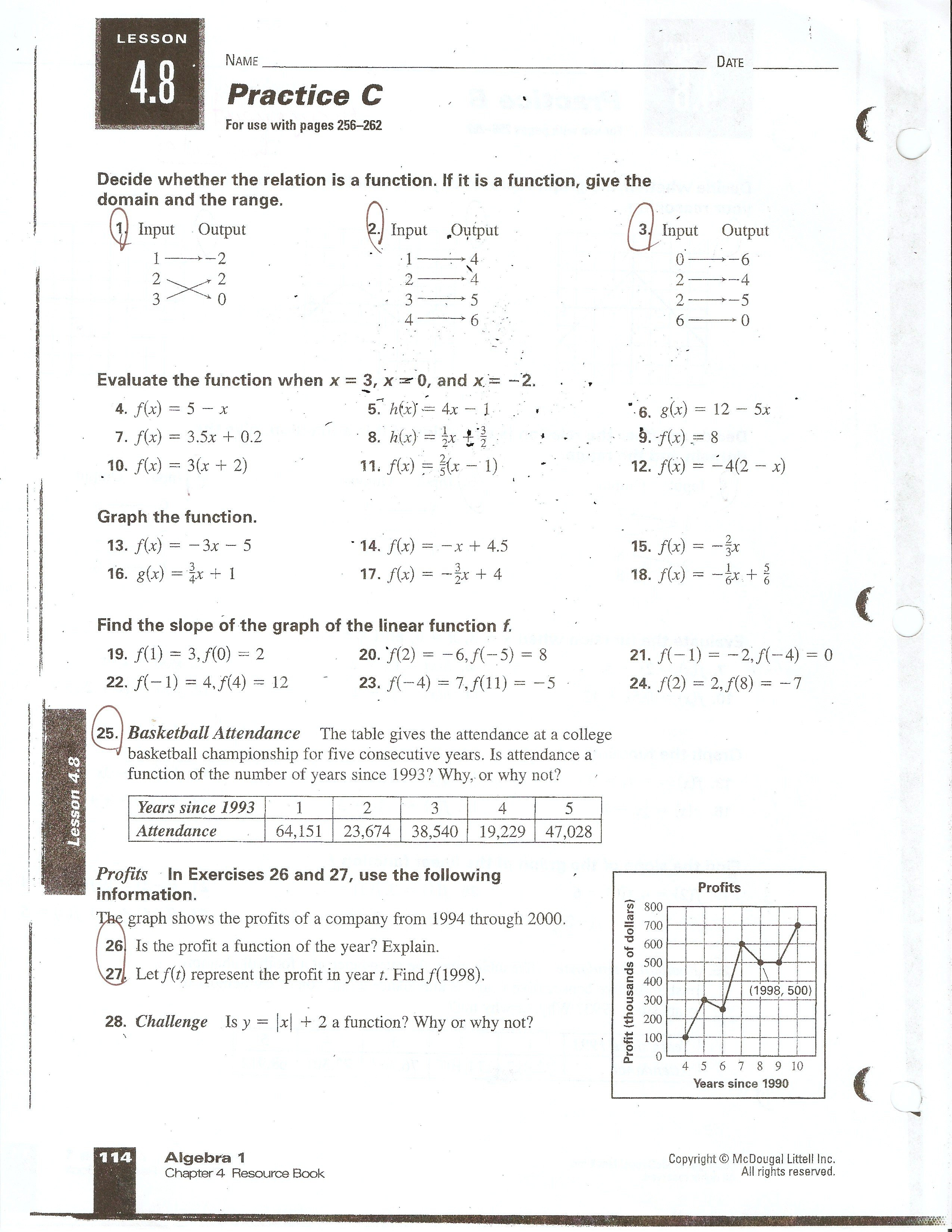 Ideas Of Holt Mcdougal Algebra 2 Worksheet Answers Best Of How To Within Holt Mcdougal Algebra 2 Worksheet Answers