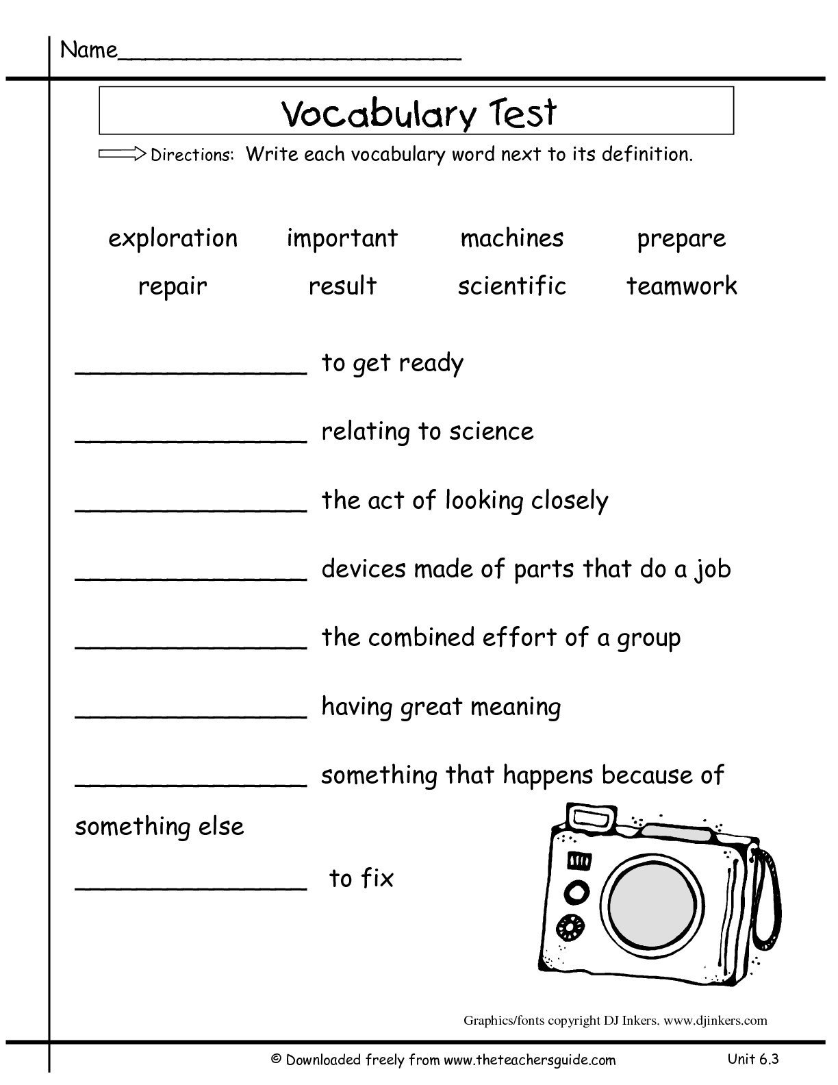 Ideas Of Vocabulary Worksheets For 2Nd Grade For 5Th Grade Math Word Or 2Nd Grade Vocabulary Worksheets
