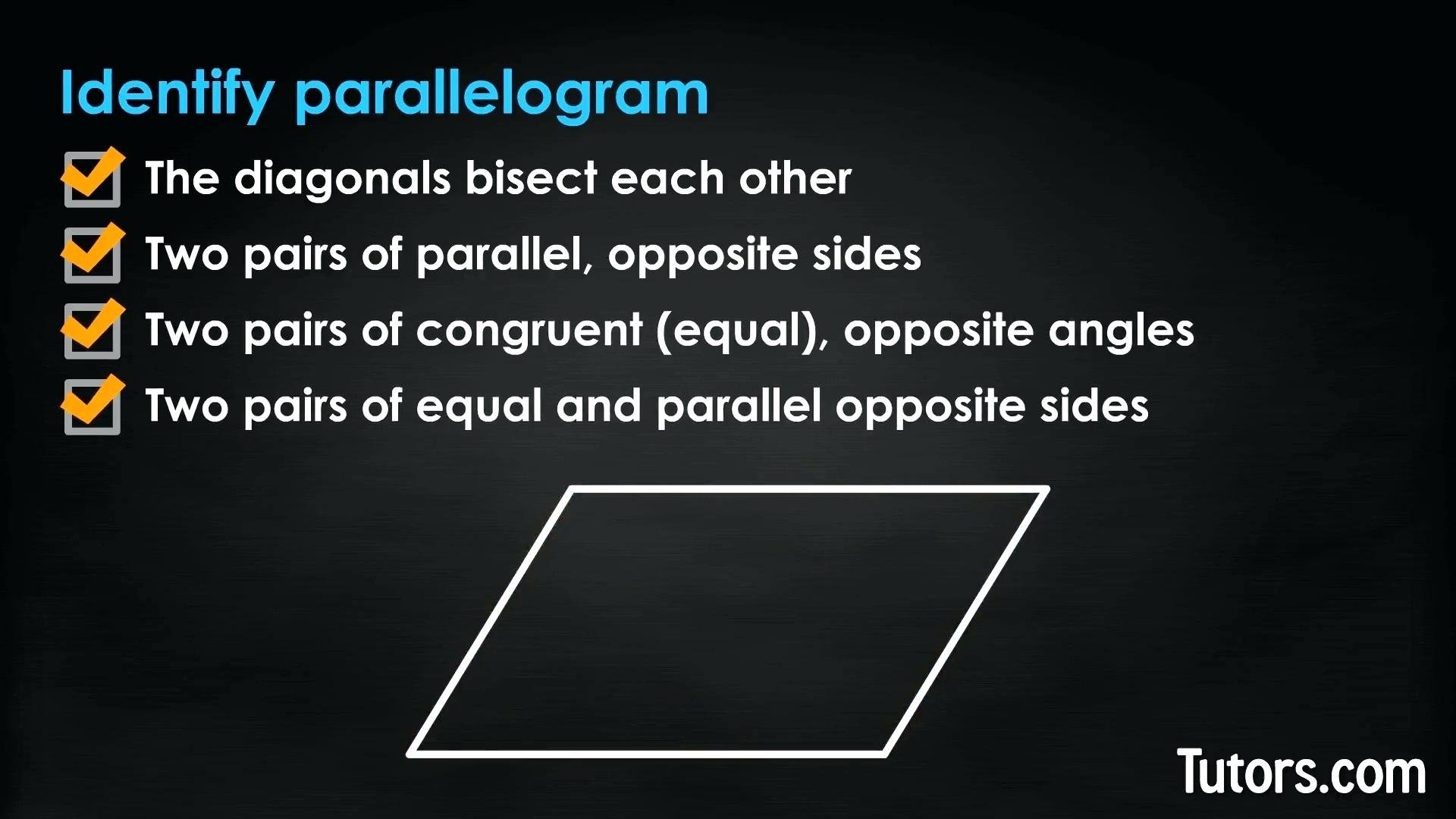 Identifying Properties Math Parallelogram Properties Identifying With Basic Math Properties Worksheets