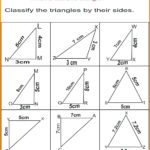 Identifying Triangles Math Geometry Classifying Triangles And Regarding Classifying Triangles By Angles Worksheet