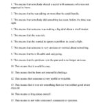 Idioms Worksheet 2  Answers For Idioms Worksheets Pdf