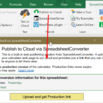Import Excel Spreadsheets And Charts In Wix With Publish To Cloud Together With Publish An Excel Spreadsheet To The Web