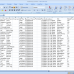 Importing Data From Microsoft Excel « How To Use Maptitude And Mappoint Also Sample Of Excel Spreadsheet With Data