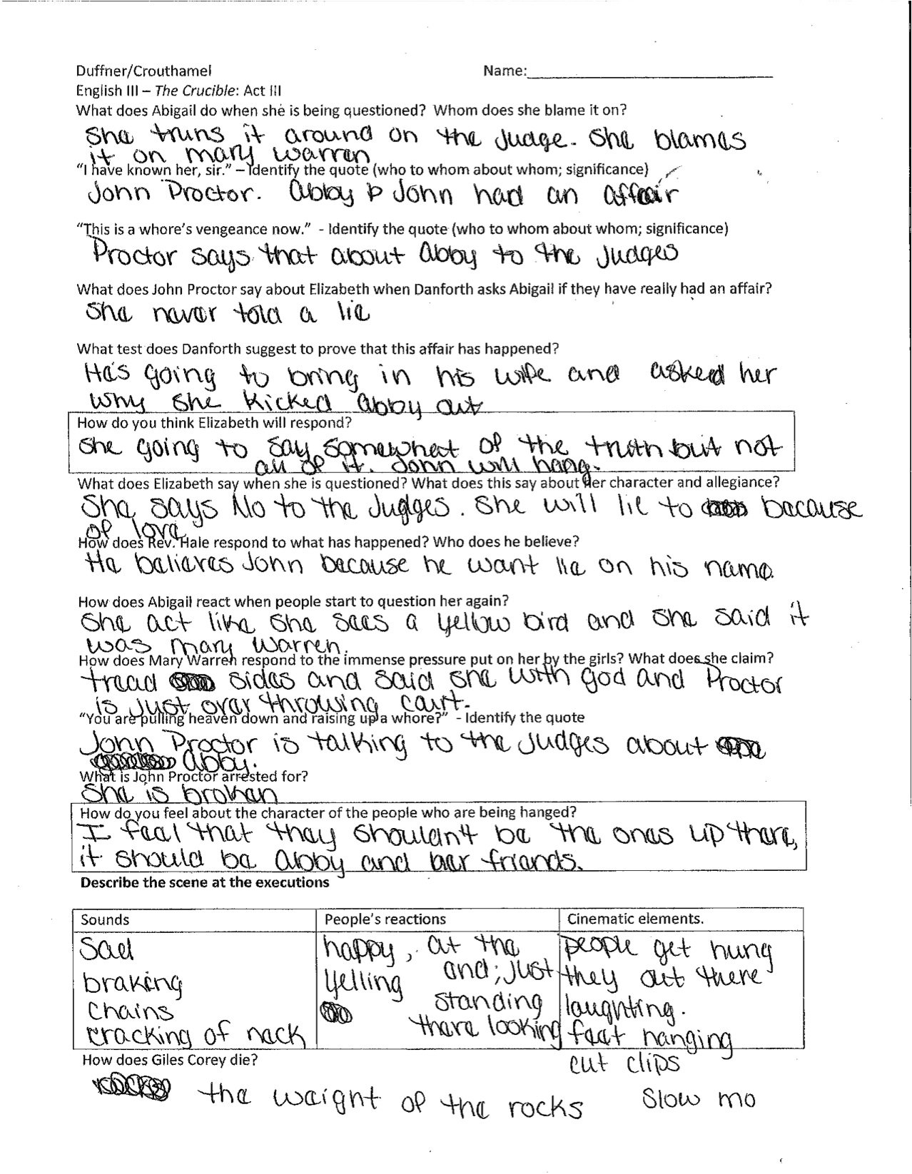 In Search Of History Salem Witch Trials Worksheet Answers  Yooob Along With In Search Of History Salem Witch Trials Worksheet Answers