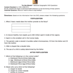 In The Womb National Geographic Dvd Questions Doc Template  Pdffiller With In The Womb National Geographic Worksheet