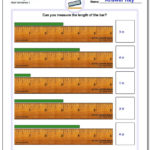 Inches Measurement Within Blank Tape Measure Worksheet