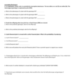 Incomplete And Codominance Worksheet As Well As Incomplete Dominance And Codominance Practice Problems Worksheet Answer Key